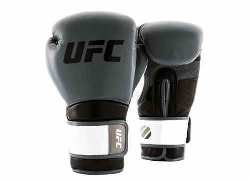 UFC Перчатки MMA для работы на снарядах серые - 16 Oz