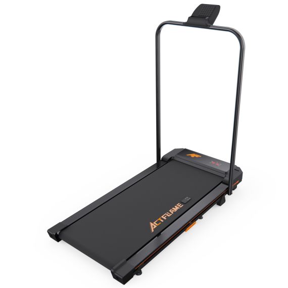 Беговая дорожка с поручнем DFC AXEFIT TM200-1HB, 94 х 39 см, черная