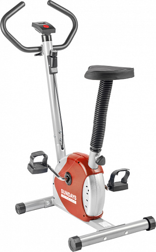 Велотренажер Sundays Fitness Simple Line ES-8001 (красный)