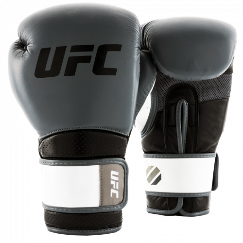 UFC Перчатки MMA для работы на снарядах серые - 14 Oz
