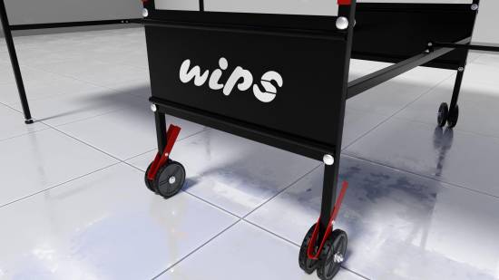 Теннисный стол всепогодный WIPS Roller Outdoor Composite 6 мм blue