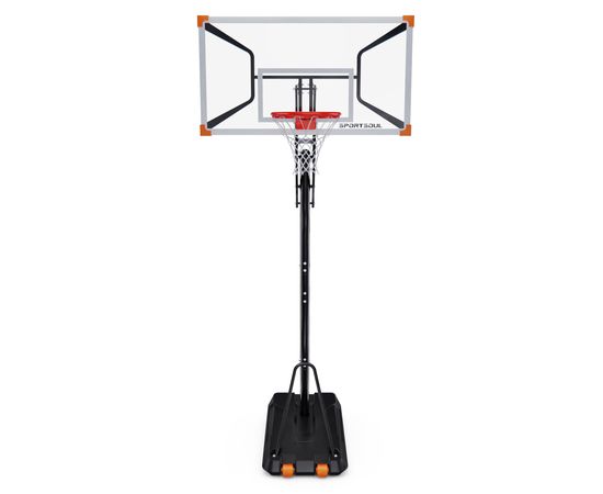 Баскетбольная мобильная стойка DFC SPORTSOUL, 137 х 84 x 0.3 см