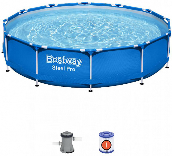 Каркасный бассейн Bestway Steel Pro 56706