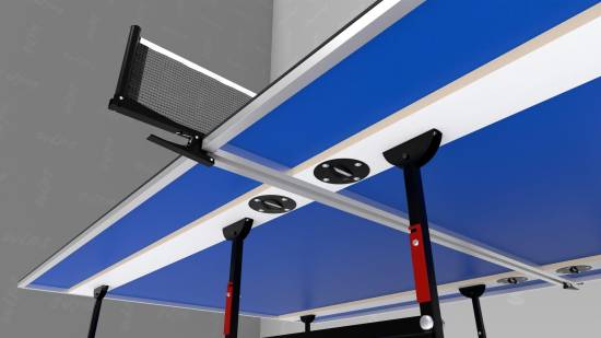 Теннисный стол всепогодный WIPS Roller Outdoor Composite 6 мм blue