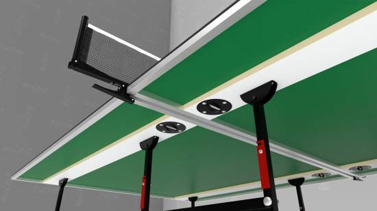 Теннисный стол всепогодный WIPS Roller Outdoor Composite 6 мм green