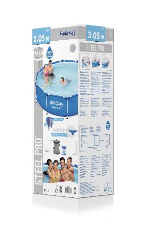 Каркасный бассейн Bestway Steel Pro 56679
