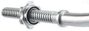 Гриф 25 мм. EZ-образный 1,2 м. до 120 кг. VictoryFit VF-S2512E120