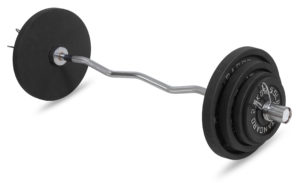 Гриф 50 мм. W-образный 1,2 м. до 180 кг. VictoryFit VF-S5012W180