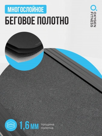 Беговая дорожка домашняя OXYGEN FITNESS SPEEDSTER