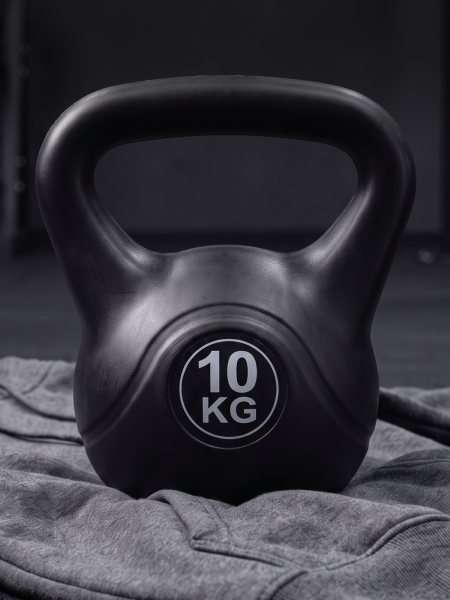 Гиря пластиковая 10 кг. VictoryFit VF-KP100