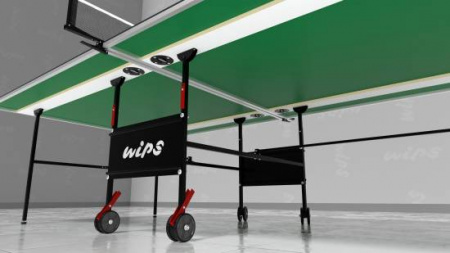 Теннисный стол всепогодный WIPS Roller Outdoor Composite 6 мм green