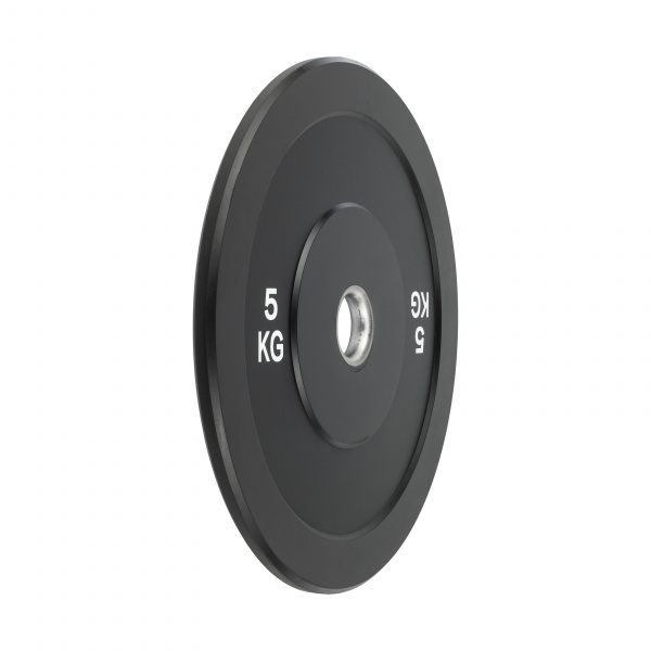Диск бамперный 51 мм, обрезиненный 5 кг, VictoryFit VF-D51050