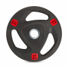 Диск 51 мм. NEO обрезиненный с 3-мя хватами 15 кг, VictoryFit VF-ST51150