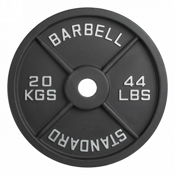 Диск 51 мм. чугунный окрашенный 20 кг, VictoryFit VF-SC512000