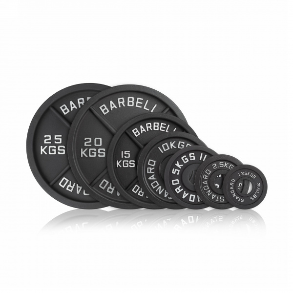 Диск 51 мм. чугунный окрашенный 1,25 кг, VictoryFit VF-SC510125