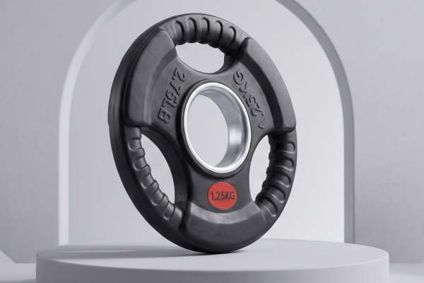 Диск 51 мм. обрезиненный с 3-мя хватами 1,25 кг, VictoryFit VF-S510125