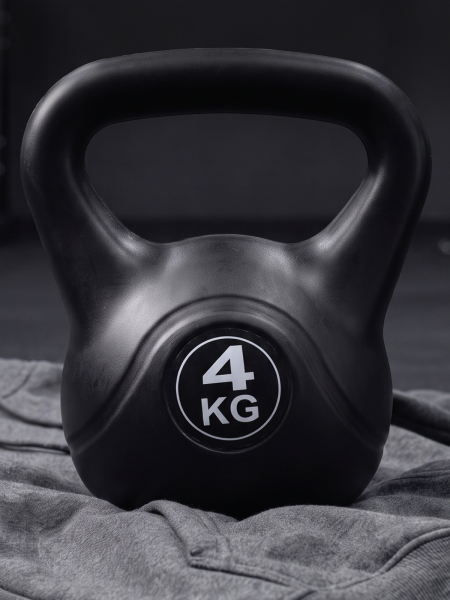 Гиря пластиковая 4 кг. VictoryFit VF-KP040