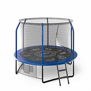 Батут UNIX Line SUPREME GAME 8 ft (Blue)