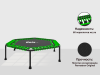 Батут спортивный UNIX Line FITNESS Lite Green (125 см)
