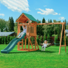 Детский игровой комплекс UNIX Line (6 in 1) Dark Green