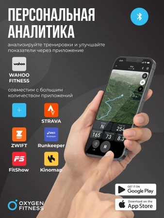 Нагрудный датчик пульса OXYGEN FITNESS SENSE PRO(bluetooth)