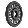 Диск 51 мм. чугунный окрашенный 5 кг, VictoryFit VF-SC510500