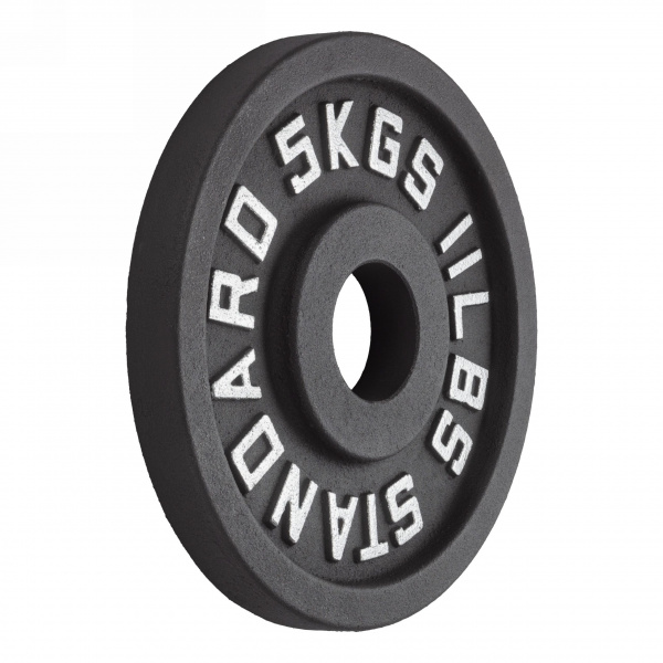 Диск 51 мм. чугунный окрашенный 5 кг, VictoryFit VF-SC510500
