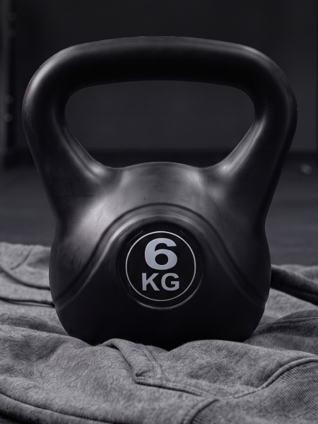 Гиря пластиковая 6 кг. VictoryFit VF-KP060