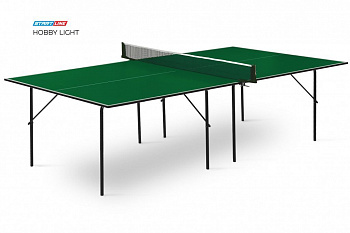 Теннисный стол для помещений "Start line Hobby Light Indoor" (273 х 153 х 76 см) без сетки, без колес