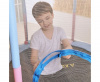 Батут детский DFC A.KOU KIDS 55" (140 см) с сеткой