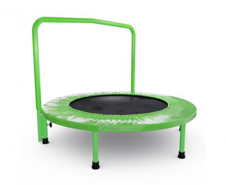 Батут с поручнем DFC JUMPFIT 36'' зеленый