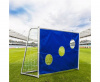 Ворота игровые DFC  GOAL240T 240x150x65cm  с тентом для отрабатывания ударов