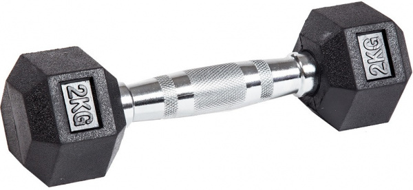 Гантель неразборная гексагональная VF-H020 (2 кг)