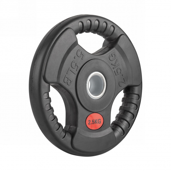 Диск 31 мм. обрезиненный с 3-мя хватами 2,5 кг, VictoryFit VF-S250250