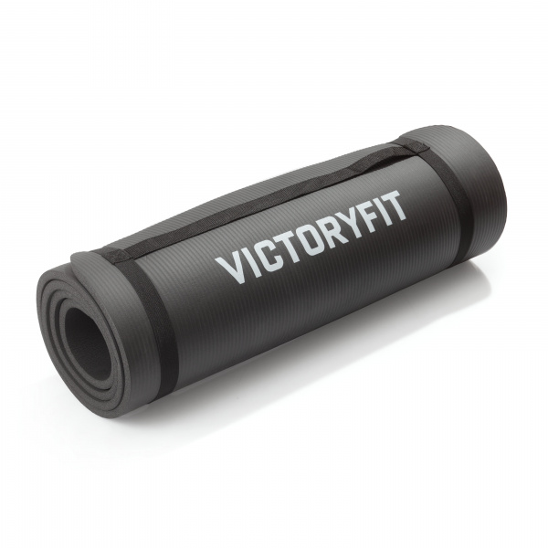 Коврик для йоги и фитнеса 1,0 см VictoryFit VF-YM100_black