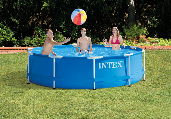 Каркасный бассейн Intex Metal Frame / 56997/28200 (305x76)
