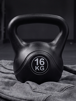 Гиря пластиковая 16 кг. VictoryFit VF-KP160