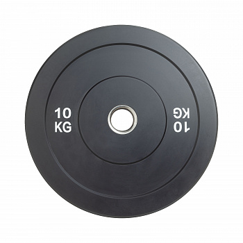 Диск бамперный 51 мм, обрезиненный 10 кг, VictoryFit VF-D51100