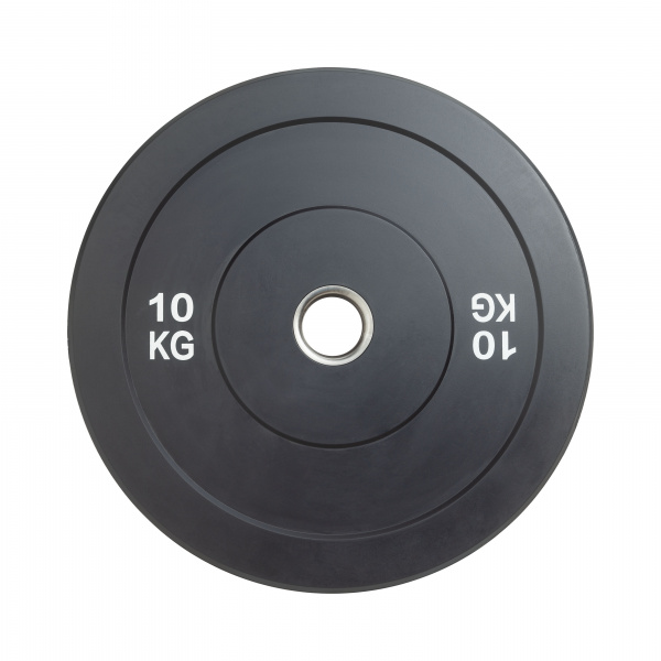Диск бамперный 51 мм, обрезиненный 10 кг, VictoryFit VF-D51100