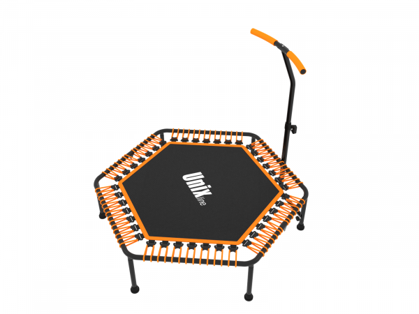 Батут спортивный UNIX Line FITNESS Orange (125 см)