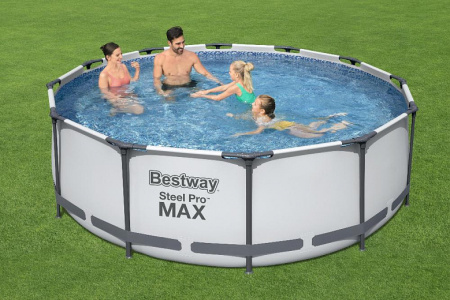 Каркасный бассейн Bestway Steel Pro 56260 (366x100, с фильтр-насосом)