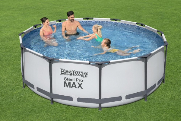 Каркасный бассейн Bestway Steel Pro 56260 (366x100, с фильтр-насосом)