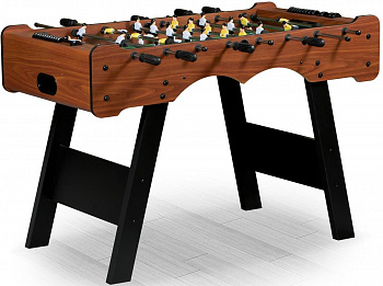 Игровой стол - футбол "Stuttgart" (122x61x81см, коричневый)
