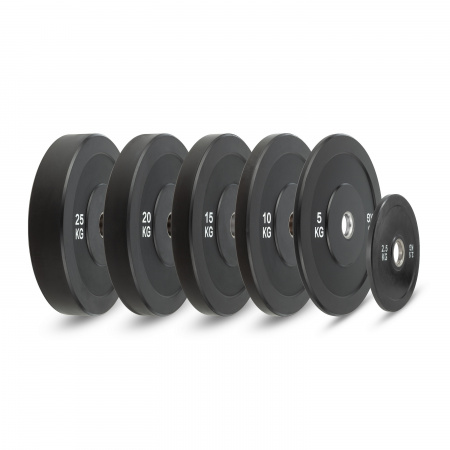 Диск бамперный 51 мм, обрезиненный 2,5 кг, VictoryFit VF-D51025