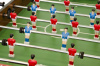 Игровой стол - футбол складной "Maccabi Mini" (121 x 61 x 81 см, орех)