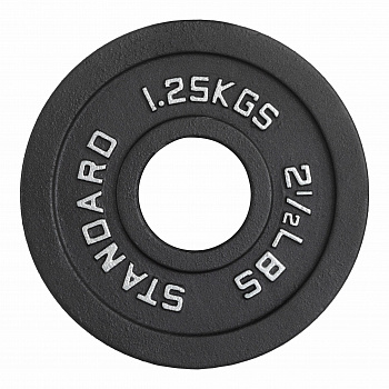 Диск 51 мм. чугунный окрашенный 1,25 кг, VictoryFit VF-SC510125