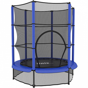 Батут UNIX Line для детей Kids 4.6 ft (140 см) синий