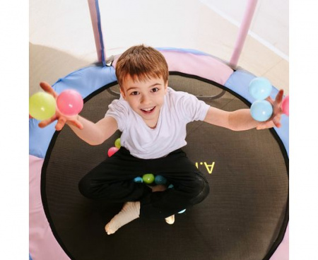 Батут детский DFC A.KOU KIDS 55" (140 см) с сеткой