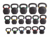 Гиря чугунная с цветным кольцом 10 кг (модель: К-3) VictoryFit VF-KCR100