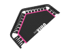 Батут спортивный UNIX Line FITNESS Lite Pink (125 см)